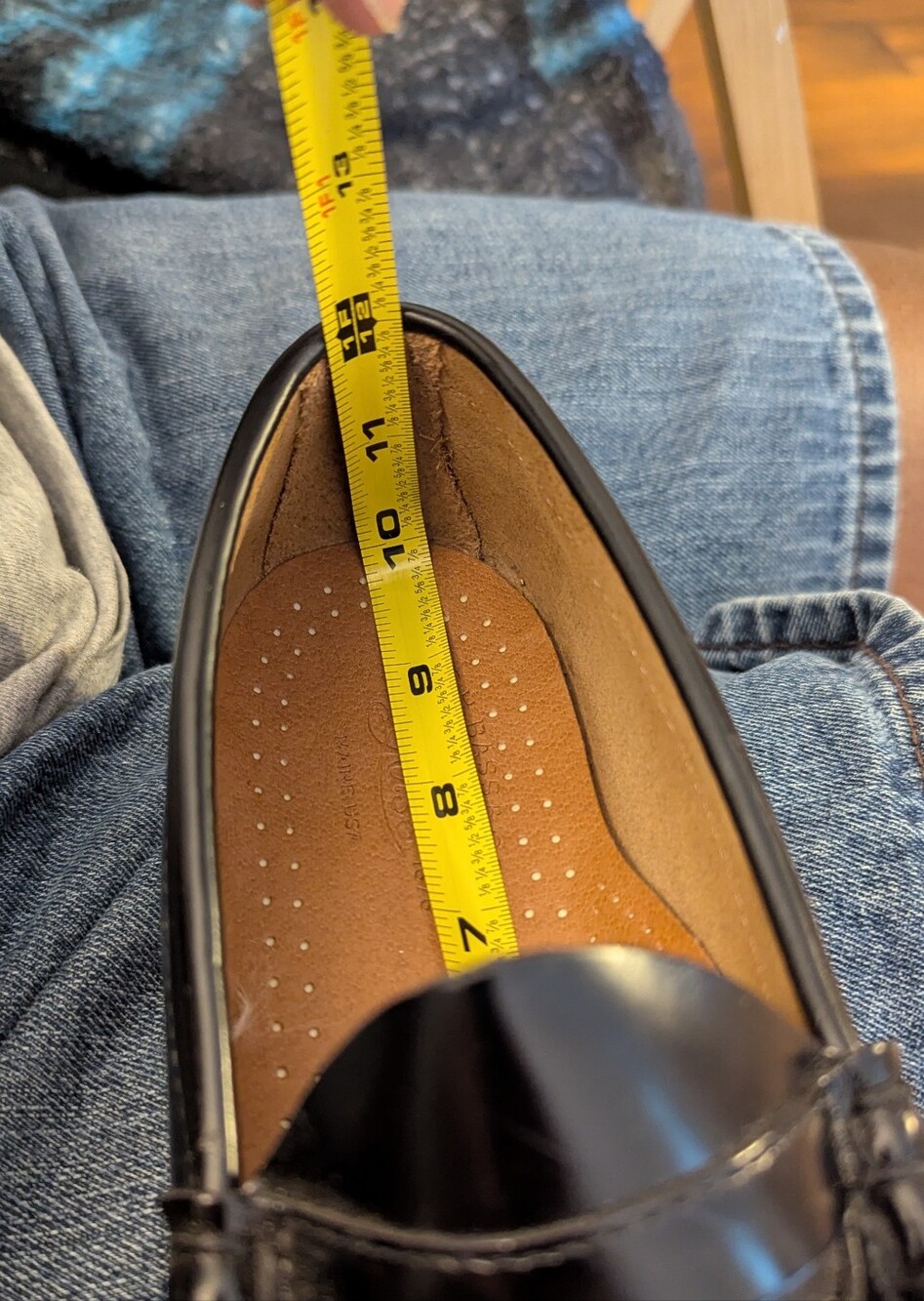 G.H. Bass & Co. Men’s Black Leather Penny Loafers - Picture 14 of 15